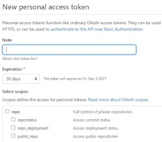 フォーム生成アクセストークンgit