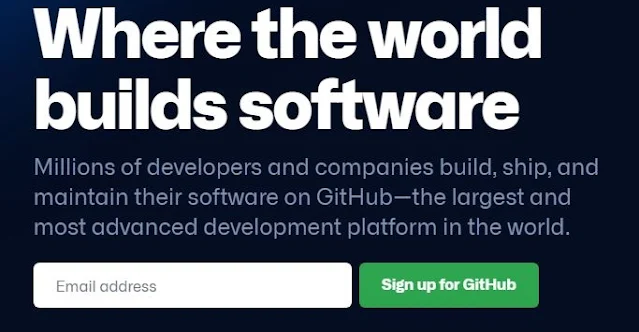 mendaftar githubにメールを送る