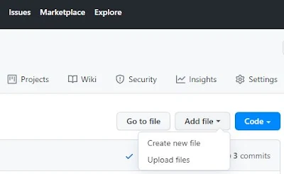 メニューアップロードファイルストアgithub
